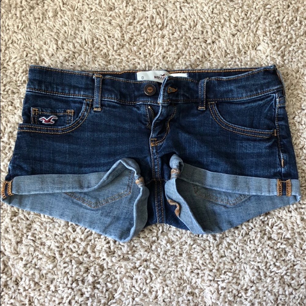 Hollister jean shorts